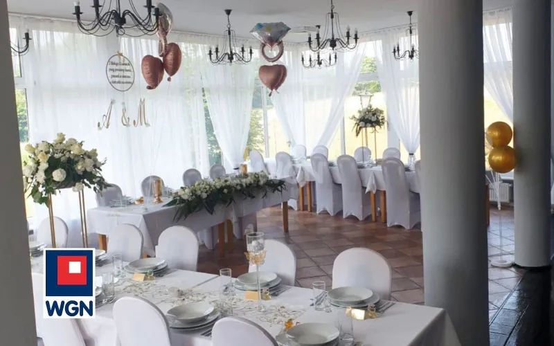 Obiekt hotelowy na  sprzedaż Witnica - NOWA CENA ? Działający ośrodek wypoczynkowy 6,3 ha: hotel, domki, stawy, las ? 20 km od granicy z Niemcami